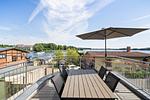 Ferienhaus Wasserblick Inselstadt Malchow - Blick von der Terrasse zum See - Wasserblick - Top-Hundeurlaub