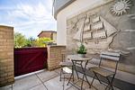 Ferienhaus Wasserblick Inselstadt Malchow - untere Terrasse - Wasserblick - Top-Hundeurlaub