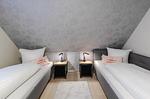 Ferienhaus Wasserblick Schlafzimmer mit zwei Einzelbetten - Wasserblick - Top-Hundeurlaub