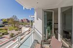Ferienwohnung Küstenglück Aparthotel Zingst - Balkon mit Sitzgelegenheiten - Küstenglück - Top-Hundeurlaub