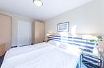 Ferienwohnung Bernsteinwind in Zingst - Schlafzimmer - Bernsteinwind - Top-Hundeurlaub