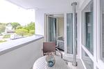 Ferienwohnung Ankerplatz Aparthotel Zingst - Blick vom Balkon - Ankerplatz - Top-Hundeurlaub