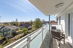 Ferienwohnung Bina Zingst - Balkon mit gemütlichen Sitzgelegenheiten - Bina - Top-Hundeurlaub
