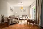 Blumenhaus in Waren Sitzbereich im Wohnzimmer - Blumenhaus - Top-Hundeurlaub