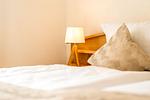 Blumenhaus in Waren Schlafzimmer mit Doppelbett - Blumenhaus - Top-Hundeurlaub