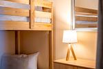 Blumenhaus in Waren Schlafzimmer mit Doppelstockbett - Blumenhaus - Top-Hundeurlaub