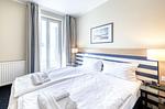 Ferienwohnung Grevenburg Aparthotel Zingst - Schlafzimmer - Grevenburg - Top-Hundeurlaub