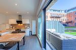 Ferienwohnung Sebastian Malchow - Essbereich mit Zugang zur Terrasse - Sebastian - Top-Hundeurlaub