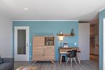 Ferienwohnung Ostseesonne Zingst - Blick auf den Arbeitsplatz im Wohnzimmer - Ostseesonne - Top-Hundeurlaub