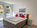 Schlafzimmer 2 mit Doppelbett - Ferienwohnung Balve - Top-Hundeurlaub