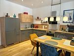 Küche / Küchenzeile - Ferienappartement Nr. 14, Baumwipfelnest - Top-Hundeurlaub