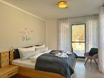 Schlafzimmer - Ferienappartement Nr. 14, Baumwipfelnest - Top-Hundeurlaub