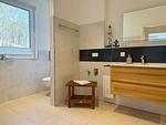 Badezimmer - Ferienappartement Nr. 14, Baumwipfelnest - Top-Hundeurlaub