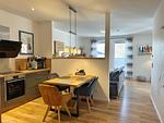Küche / Küchenzeile - Ferienappartement Nr. 14, Baumwipfelnest - Top-Hundeurlaub