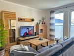 Wohnzimmer - Ferienappartement Nr. 14, Baumwipfelnest - Top-Hundeurlaub