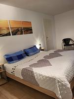 Schlafzimmer - Ferienwohnung Lanckensburg 1 - Top-Hundeurlaub