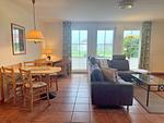 Wohnzimmer - Ferienappartement 263 in Neddesitz - Top-Hundeurlaub