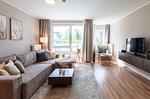 Ferienwohnung Aparthotel Zingst Heymat - Wohnzimmer - Heymat - Top-Hundeurlaub