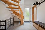 Ferienhaus Aurora Roebel Flur mit Treppe zum Obergeschoss - Aurora - Top-Hundeurlaub
