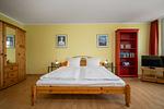 Ferienwohnung Abendsonne Waren - Bett - Abendsonne - Top-Hundeurlaub