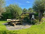 Garten - Ferienwohnung im Reihenhaus Petermann 2 - Top-Hundeurlaub