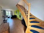 mit Treppe ins Obergeschoß - Ferienwohnung im Reihenhaus Petermann 2 - Top-Hundeurlaub