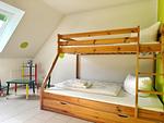 Kinderzimmer mit 3-Etagen-Bett - Ferienwohnung im Reihenhaus Petermann 2 - Top-Hundeurlaub