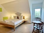 Schlafzimmer - Ferienwohnung im Reihenhaus Petermann 2 - Top-Hundeurlaub