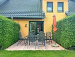 Terrasse - Ferienwohnung im Reihenhaus Petermann 3 - Top-Hundeurlaub