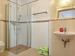 Badezimmer - Ferienwohnung im Reihenhaus Petermann 3 - Top-Hundeurlaub