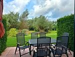Terrasse - Ferienwohnung im Reihenhaus Petermann 4 - Top-Hundeurlaub