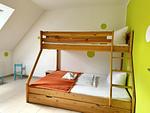 Kinderzimmer mit Etagenbett - Ferienwohnung im Reihenhaus Petermann 4 - Top-Hundeurlaub