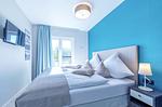 Ferienwohnung Achterndieck Ostseebad Wustrow - ZweiWasser Alte Seefahrtschule Schlafzimmer - Achterndieck - Top-Hundeurlaub