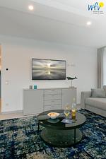 Wohnzimmer - Ferienwohnung 2 - Top-Hundeurlaub