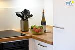 Küche / Küchenzeile - Ferienwohnung 2 - Top-Hundeurlaub