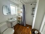 Badezimmer im Ferienhaus Istaby bei Sölvesborg - Ferienhaus Istaby - Top-Hundeurlaub