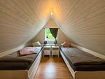 Dachgeschoss-Schlafzimmer im Ferienhaus Istaby in Blekinge - Ferienhaus Istaby - Top-Hundeurlaub