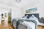 Schlafzimmer - Ferienhaus Strandbude Olpenitz - Top-Hundeurlaub