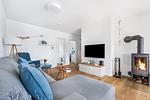 Kamin-/Ofen - Ferienhaus Strandbude Olpenitz - Top-Hundeurlaub
