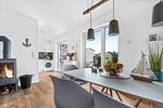 Kamin-/Ofen - Ferienhaus Strandbude Olpenitz - Top-Hundeurlaub