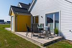 Terrasse - Ferienhaus Strandbude Olpenitz - Top-Hundeurlaub