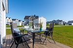 Terrasse - Ferienhaus Strandbude Olpenitz - Top-Hundeurlaub