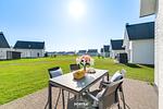 Terrasse - Ferienhaus Krabbenkaddy Olpenitz - Top-Hundeurlaub