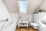 Badezimmer - Ferienhaus Krabbenkaddy Olpenitz - Top-Hundeurlaub