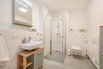 Badezimmer - Ferienwohnung Stettiner Waterlelie - Top-Hundeurlaub