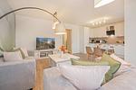 Wohnzimmer - Ferienwohnung Stettiner Waterlelie - Top-Hundeurlaub