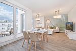 Wohnzimmer - Ferienwohnung Stettiner Waterlelie - Top-Hundeurlaub
