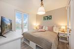 Schlafzimmer - Ferienwohnung Stettiner Waterlelie - Top-Hundeurlaub