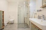 Badezimmer - Ferienwohnung Stettiner Waterlelie - Top-Hundeurlaub