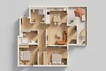 Grundriss - Ferienwohnung Stettiner Waterlelie - Top-Hundeurlaub